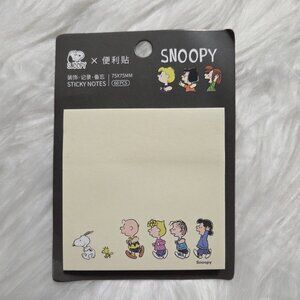 Peanuts Characters Post-It Note Pad
